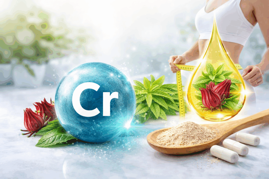 Chróm na chudnutie v kombinácii s Metabolaid®: Účinnejší, než si myslíte