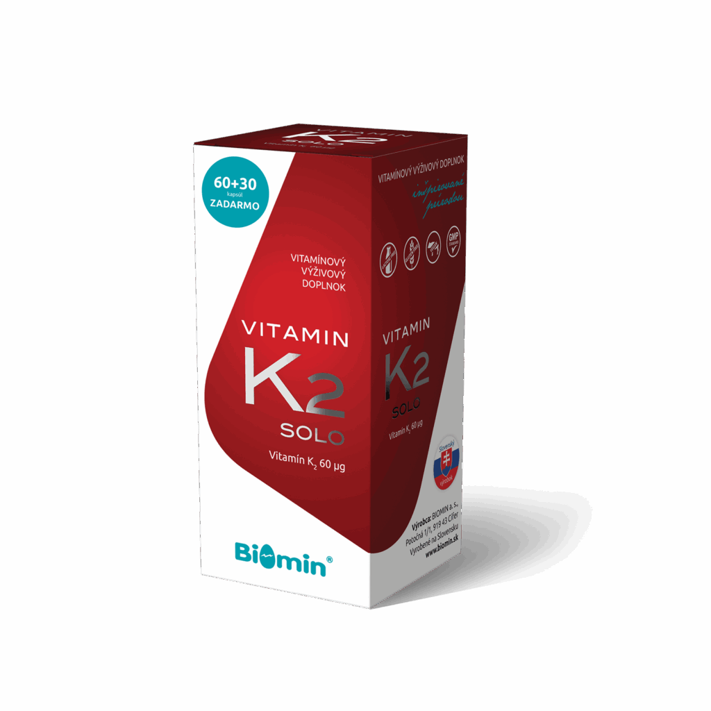 Vitamín K2 60 + 30 kapsúl ZDARMA